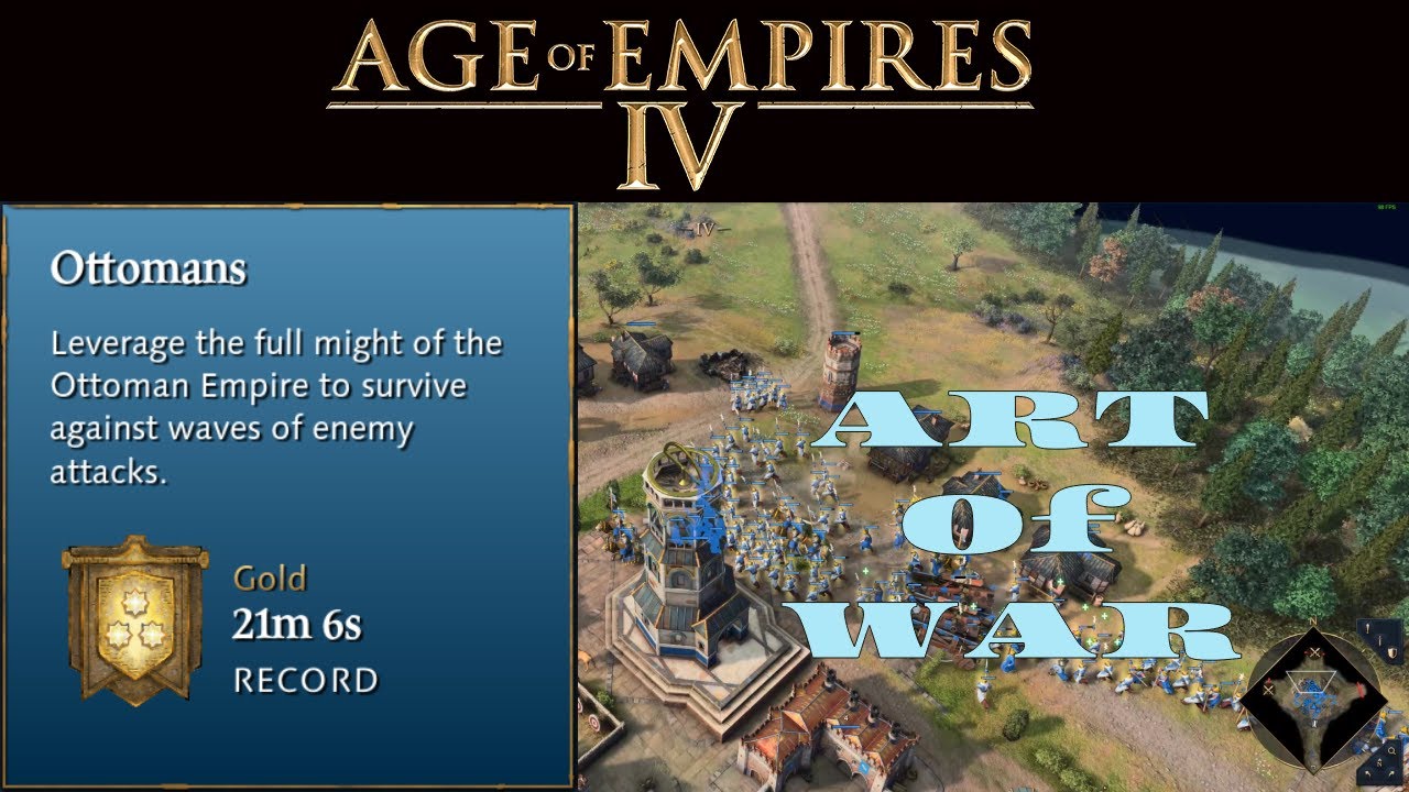 Age of Empires 4 - Art Of War - Ottomans (Golden challenge)