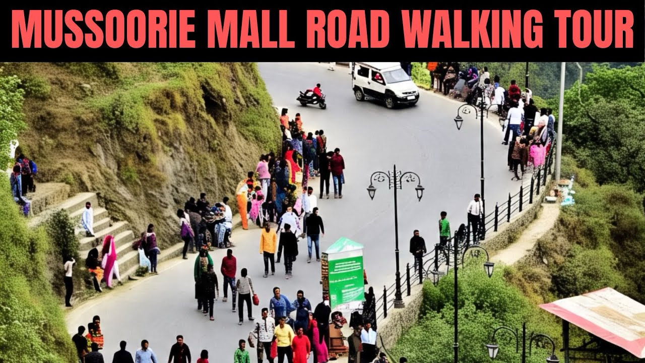 Walking In Mussoorie Mall Road | Mussoorie Walk Tour