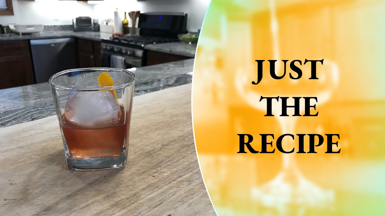 Just the Recipe: Cherry COF (Cuban Old Fashioned) - How to Make - Rum Cocktail - Cocktails at Home