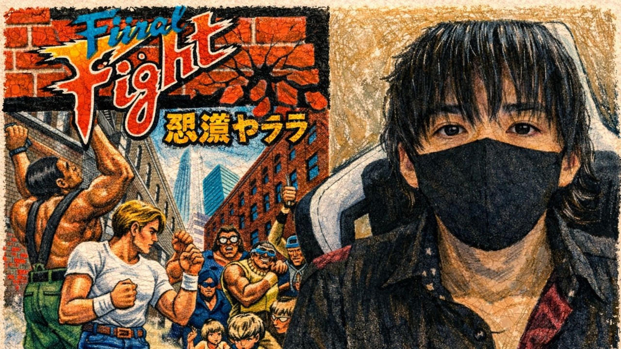 ”雑談配信”名作アーケードレトロゲームを遊ぶぞ！「ファイナルファイト」
