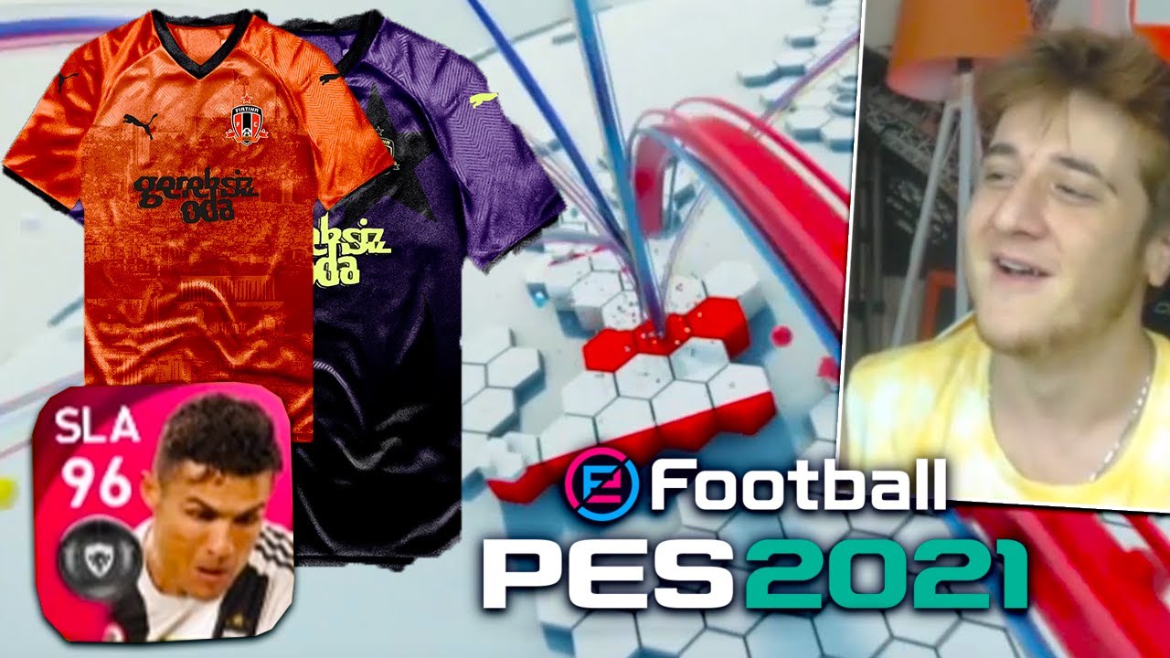 PES 2021 İLK TOP AÇILIMI ! YENİ FORMALARIMIZ ! 96 RONALDO VE 5 TANE SİYAH TOP ÇIKARDIM !