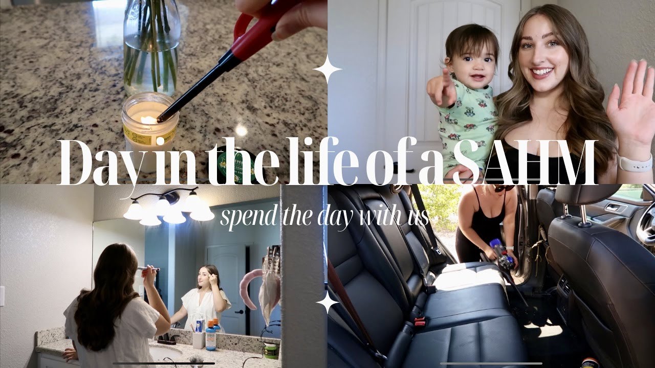 DAY IN THE LIFE OF A SAHM | Random day vlog | Samantha Leanne