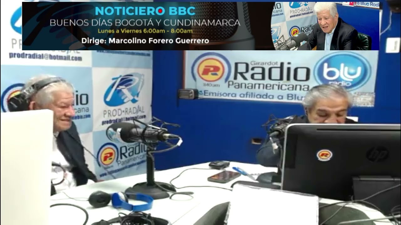 El precandidato a la presidencia Juan Carlos Pinzón en el Noticiero Buenos Días Bogotá y Cundinamarc