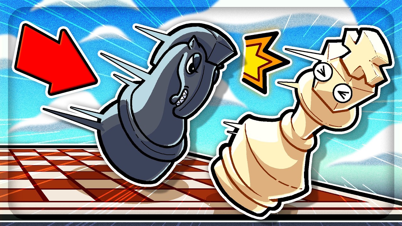 Beating CHESS By SHOVING Pieces