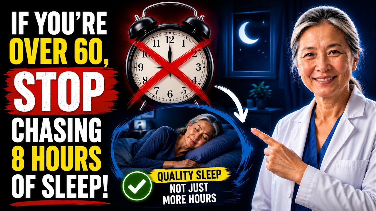 If You're Over 60, Stop Chasing 8 Hours of Sleep | Doctor Explains