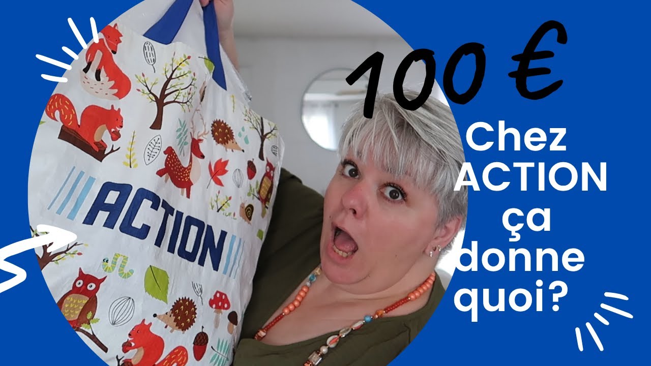 🛍️100 € Chez ACTION ça donne quoi