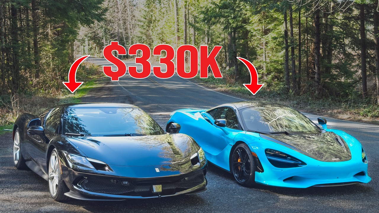 McLaren 750S kontra Ferrari 296 GTB | Zderzenie filozofii &ndash; podwozie kontra układ napędowy