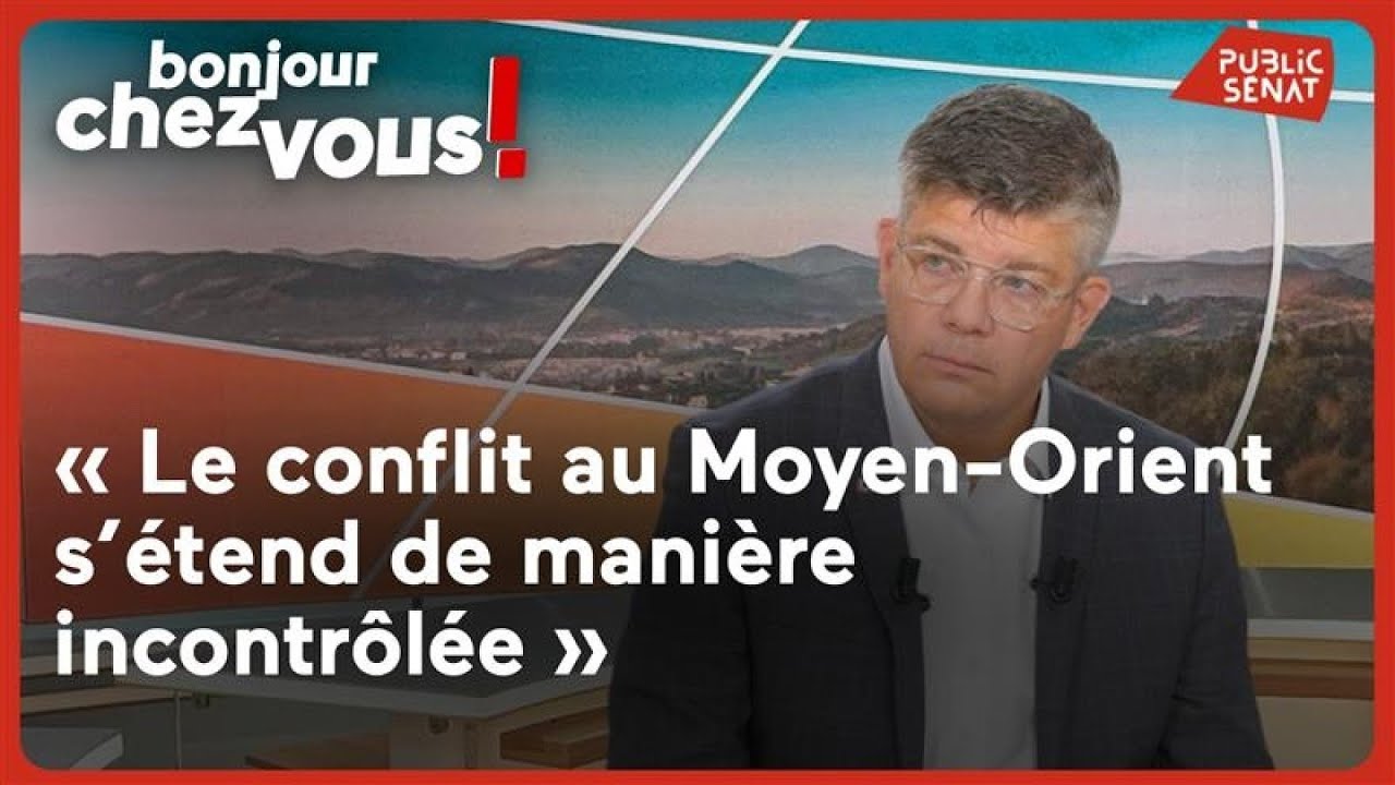Cédric Perrin : « Le conflit au Moyen-Orient s’étend de manière incontrôlée »