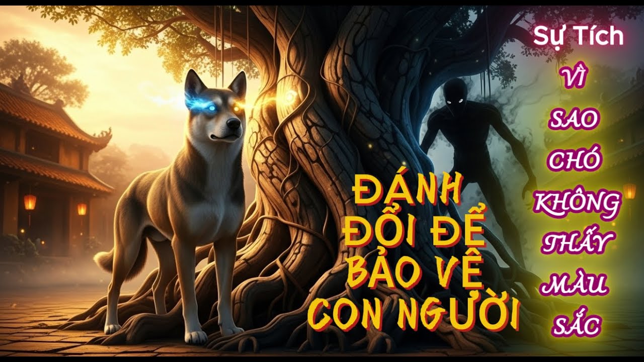 Sự Tích Vì Sao Ngày Xưa Chó Nhìn Thấy Màu Sắc – Giờ Lại Không Còn? | Cổ Tích Việt