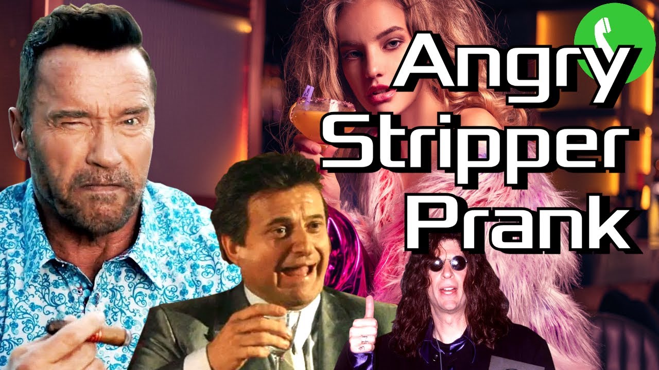 Arnold, Pesci, and Stern Call an Angry Stripper - Prank Call