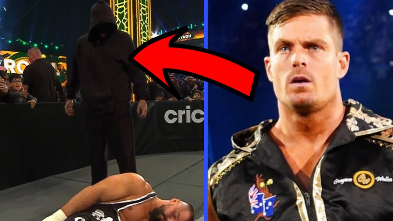 MYSTERY MAN AT ROYAL RUMBLE WAS GRAYSON WALLER! 