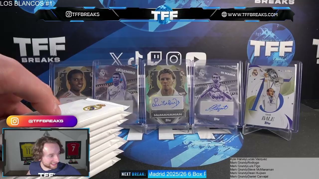 Topps Los Blancos Real Madrid 2025/26 6 Box PYP #1