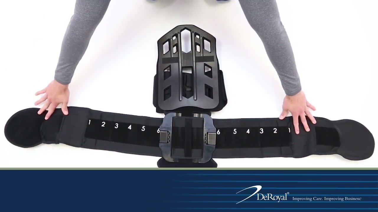 How to Use Deroyal Maxalign Spine Brace?