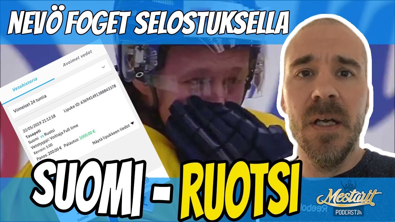 Mestarit - Hieman erilainen Suomi - Ruotsi selostus