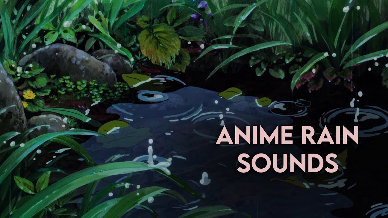 Fabulous Ghibli Rain & Fan Combination Sounds