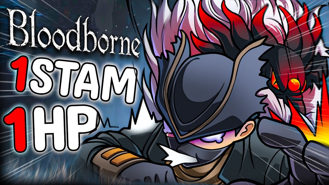 How hard is Bloodborne with 1 HP and 1 Stamina AND BL4??