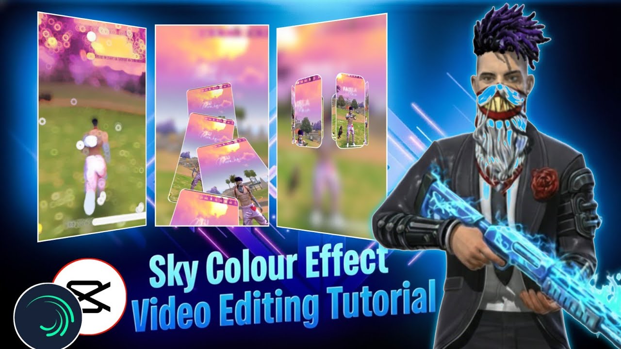 Trending FF Sky Colour Effect Video Editing Tutorial Alight motion Free Fire Tranding Reels Editing