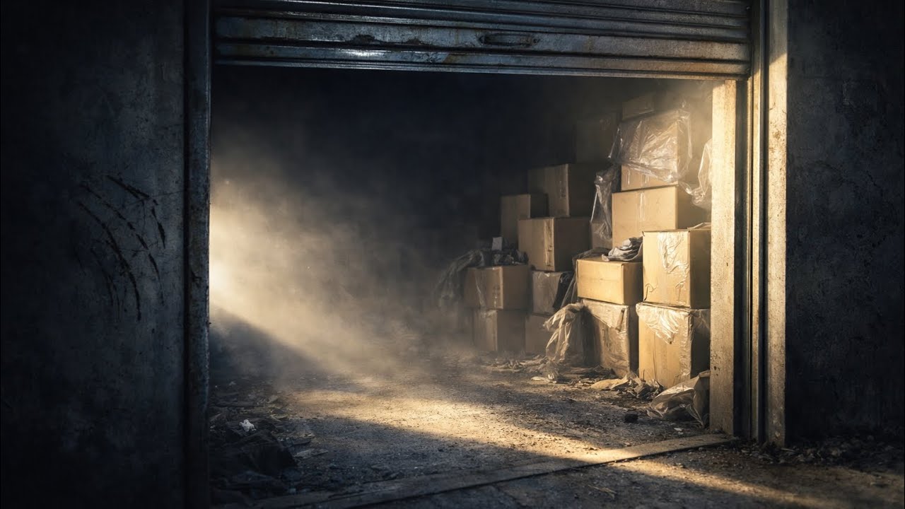 Abandoned Storage Unit No One Opened Until Something Moved Inside
