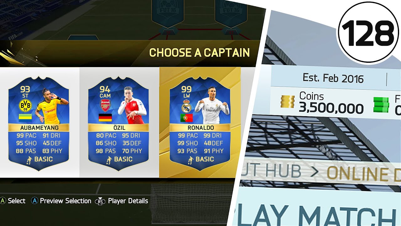 3,500,000 COINS EARNED! - TOTS FUT DRAFT TO GLORY #128 - FIFA 16 Ultimate Team
