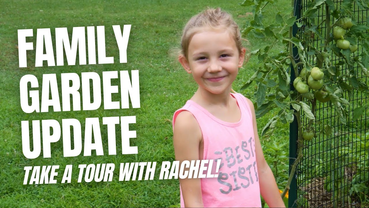 Family Garden Tour - Building a Backyard Homestead!!