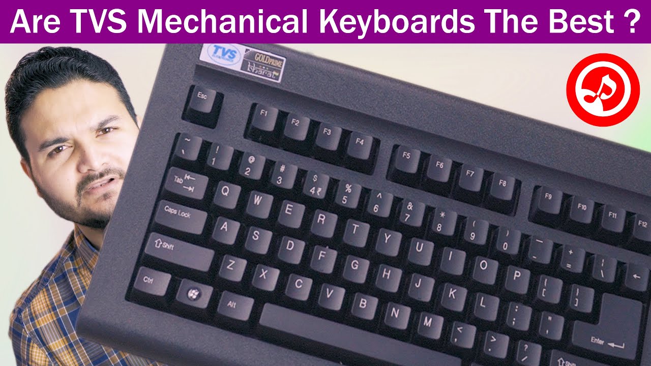 TVS Mechanical Keyboards Review - TVS Gold Prime Bharat Unboxing | Best For Gaming, Typing, PC, Mac
