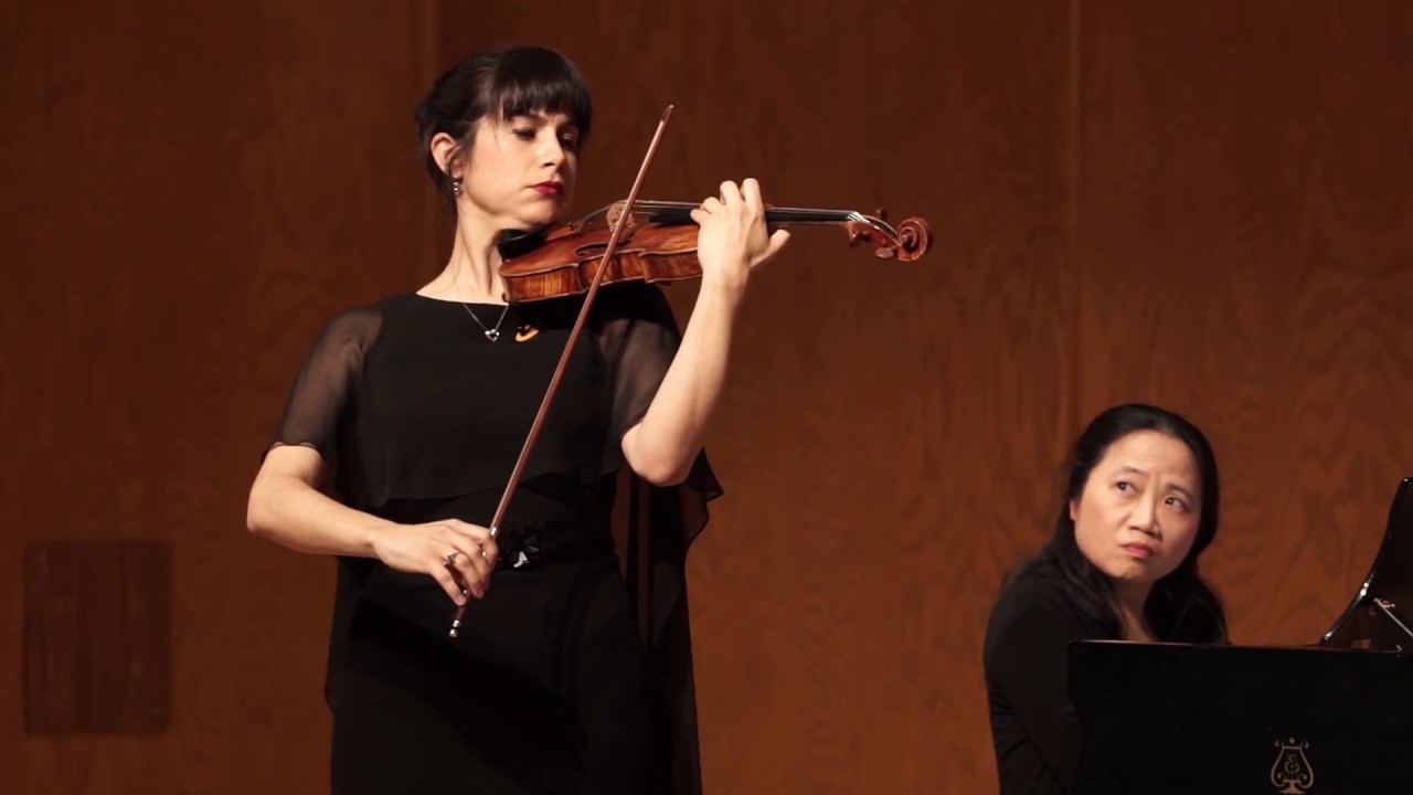 Danielle Belen, violin, and Amy I. Cheng, piano, Perform Chopin's Nocturne no. 20 in C-sharp Minor