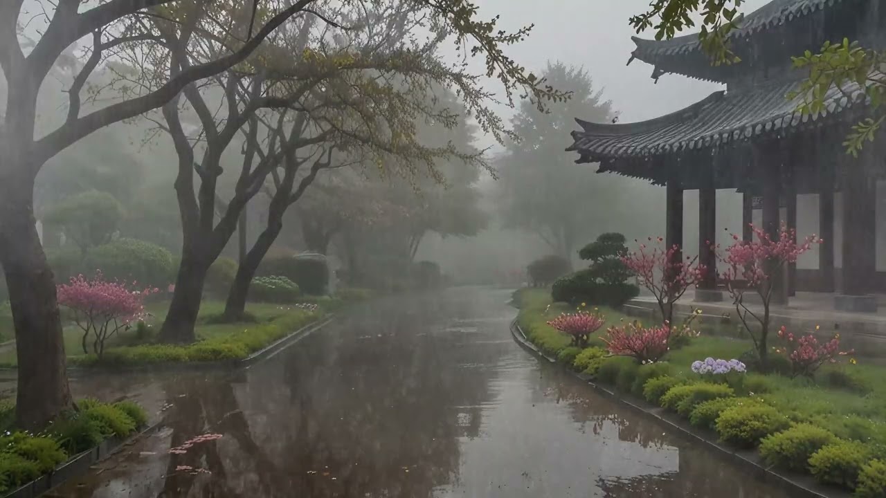 Relaxing Rain Ambience for Deep Rest and Tranquility | Soft Rainfall to Soothe Your Mind and Body