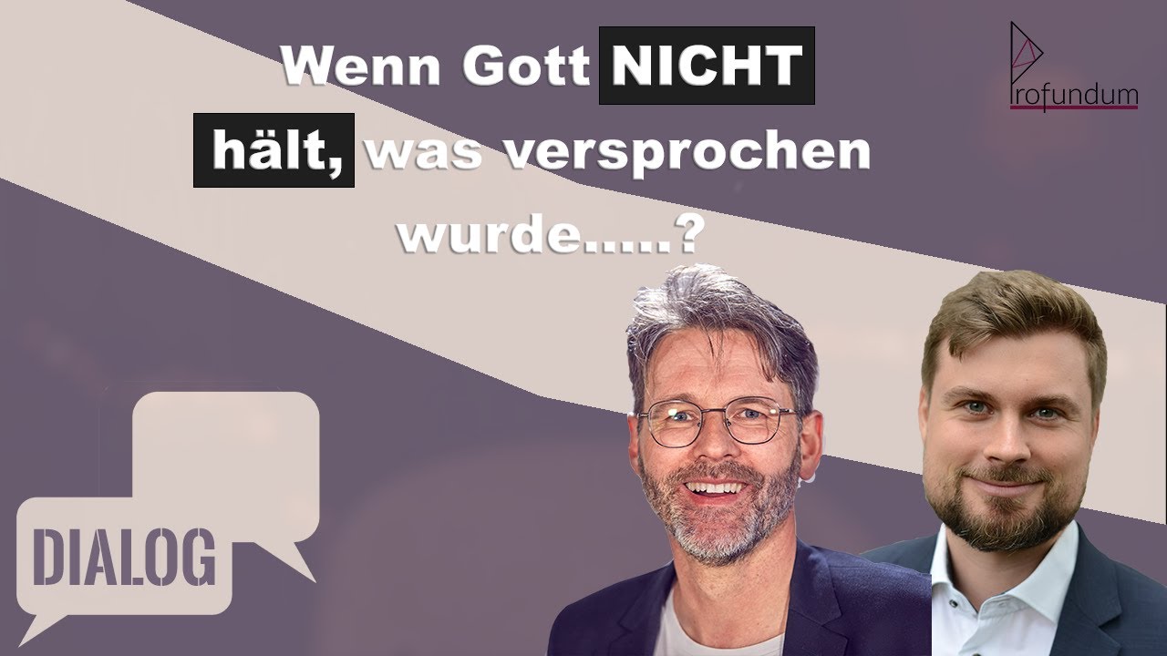 Wenn Gott nicht hält, was versprochen wurde...? Ein Gespräch über Zweifel und Dekonstruktion