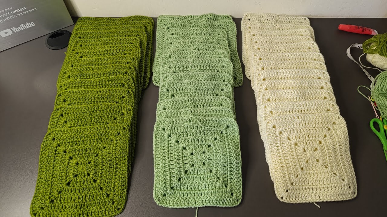 How to Crochet a Solid Granny Square