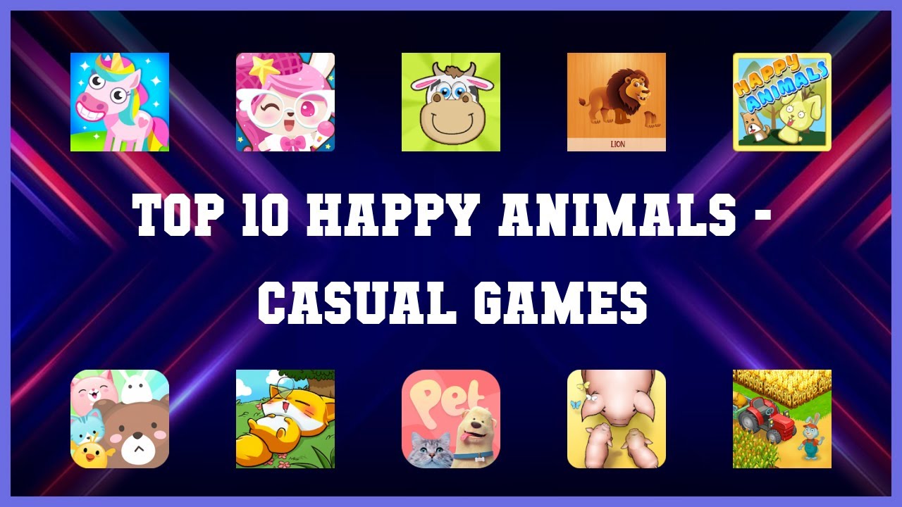 Top 10 Happy Animals Android Games