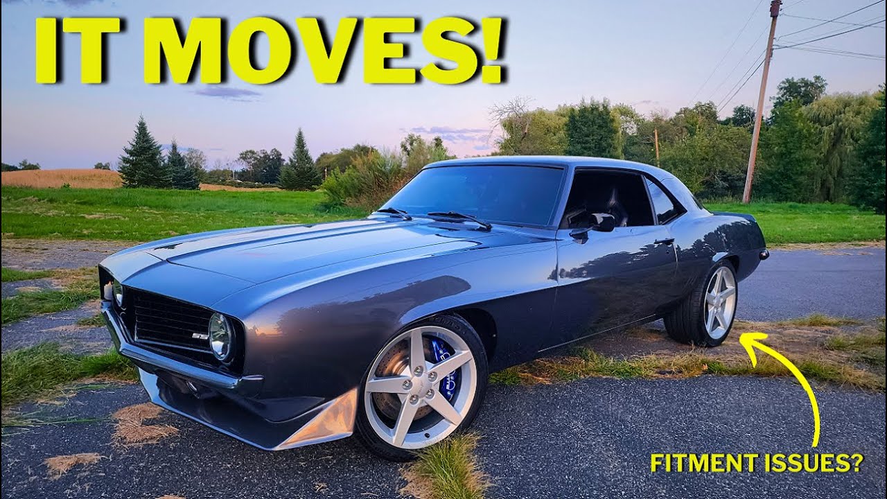 Modifying My Pro Touring LS3 1969 Camaro Until C6 Corvette Wheels Fit!!