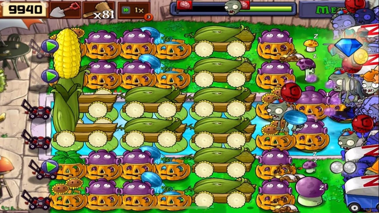 Part,209 Plants vs Zombies 2350-2362 flags Completed 