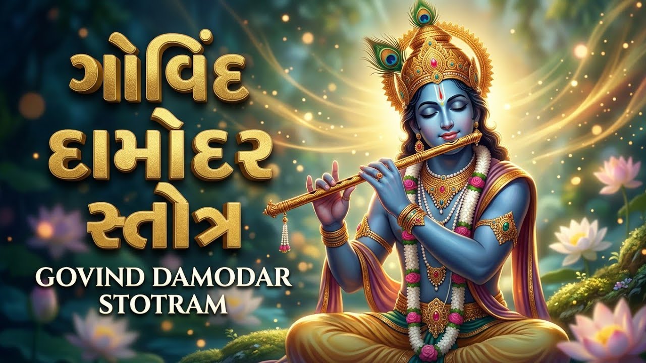 ગોવિંદ દામોદર સ્તોત્ર - જીજ્ઞેશ દાદા { રાગ ૧ }