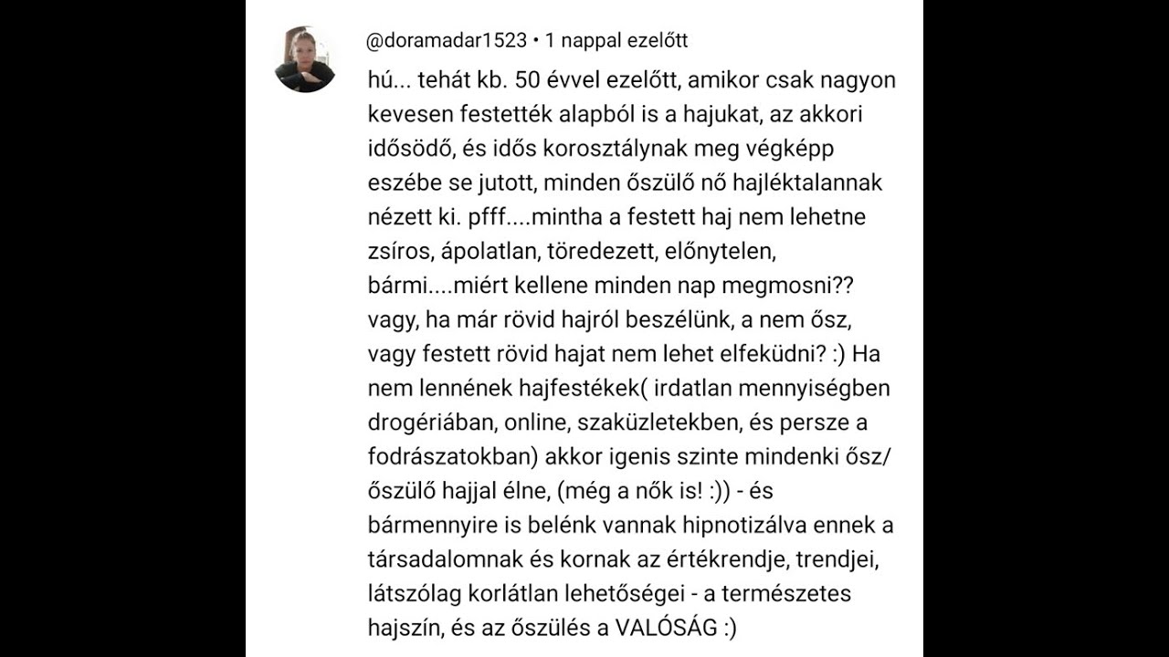 Őszülő haj: hagyjuk vagy ne?