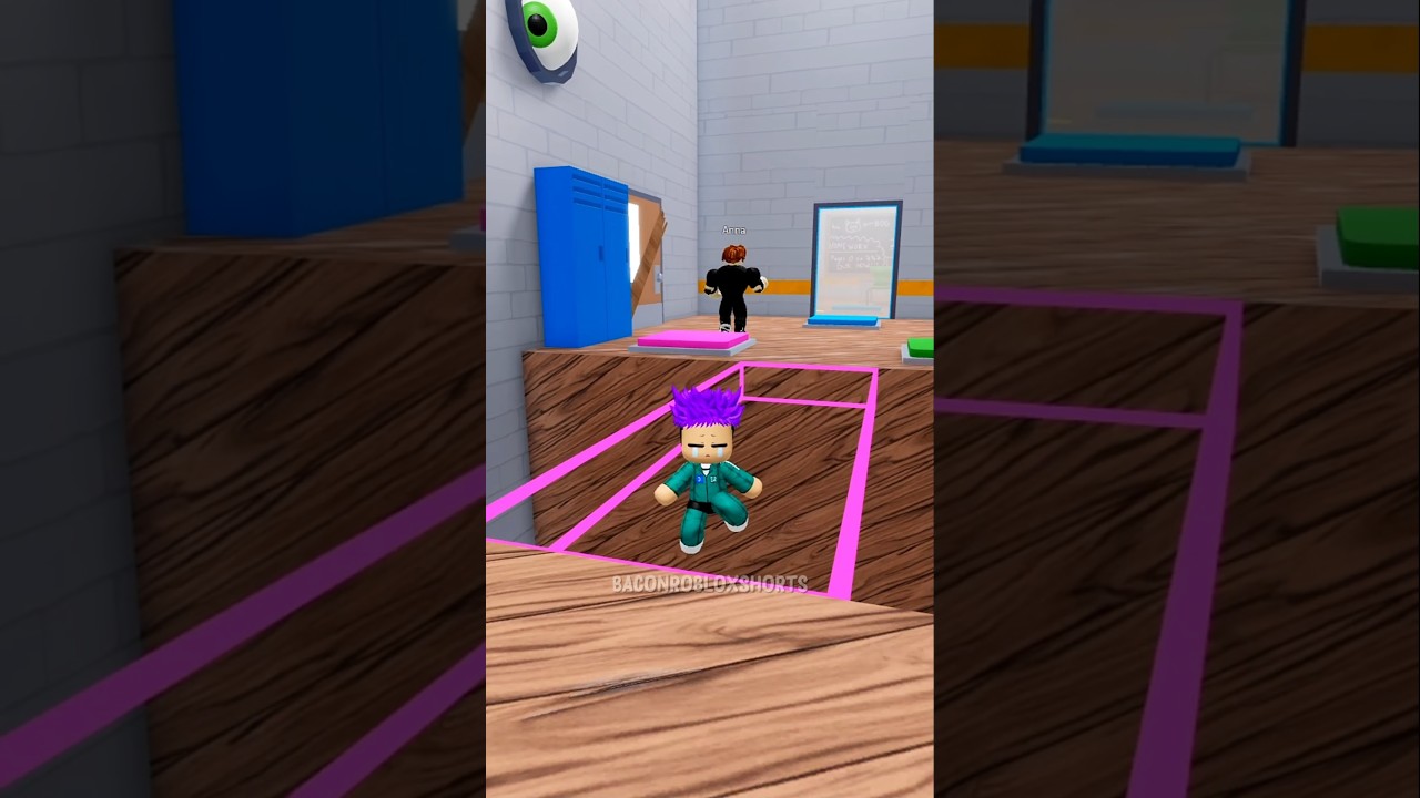 Evil bacon left Thanos alone in Teamwork Obby 😢#roblox #shorts
