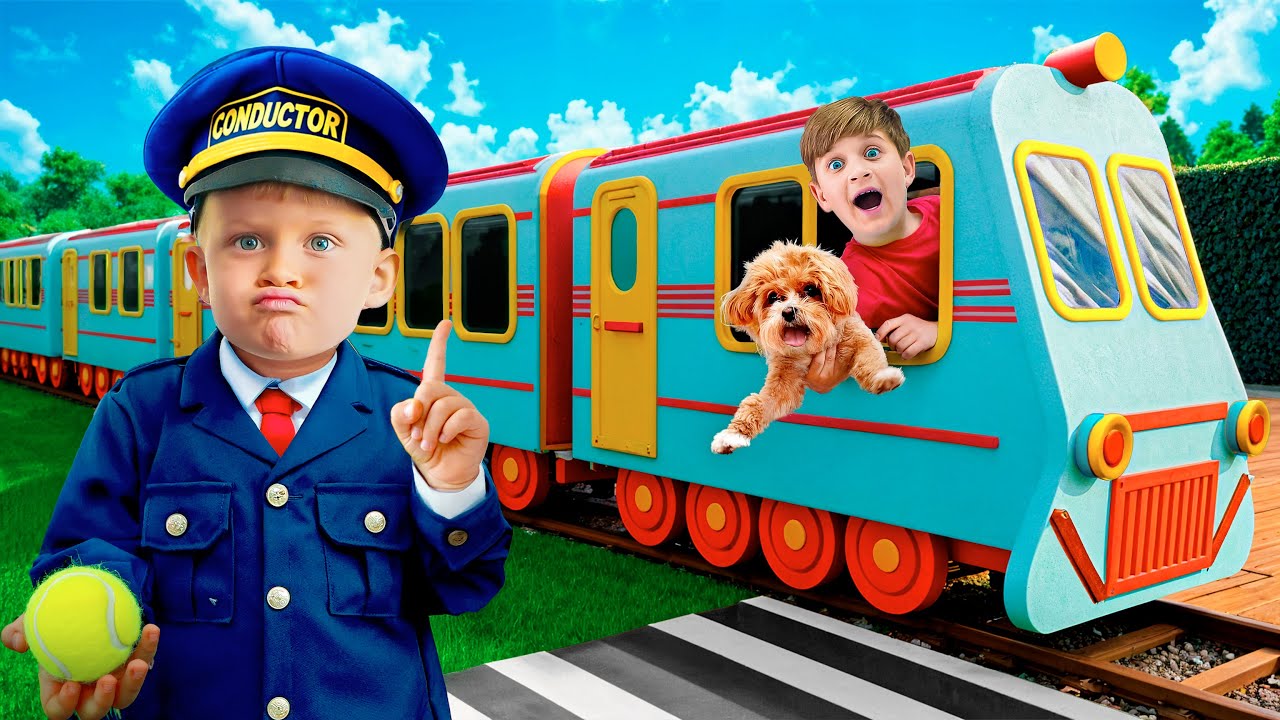 Regole di Sicurezza per Bambini 🚂✈️ | Treno e Aereo con Diana e Roma