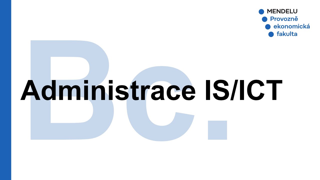 Pojď se mrknout k ná.M - Administrace IS/ICT - PEF MENDELU
