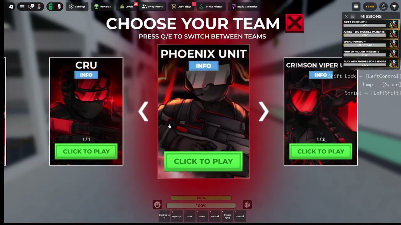 Asylum Life | EPU Elite Protection Unit Sub-Team Showcase