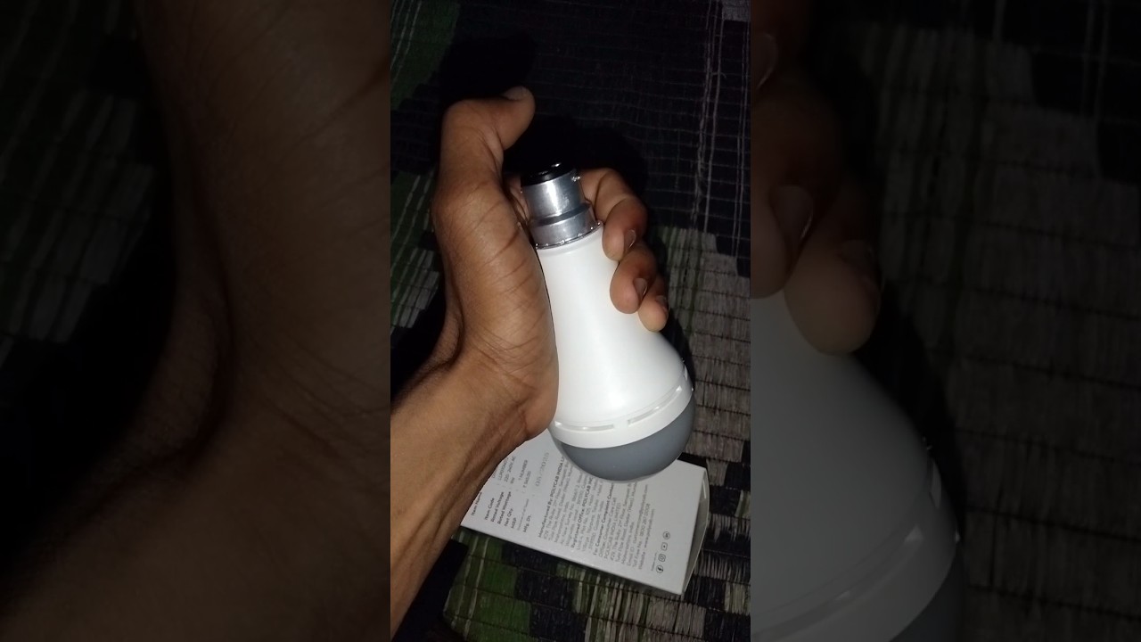 9 Watt Emergency Rechargeable Blub #shortsfeed  VK World Electronic #unboxingvideo