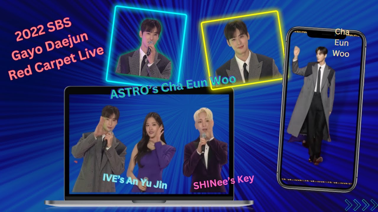 Dec 24, 2022 SBS Gayo Daejun MC Cha Eun Woo, Ive and Key | Red Carpet Live