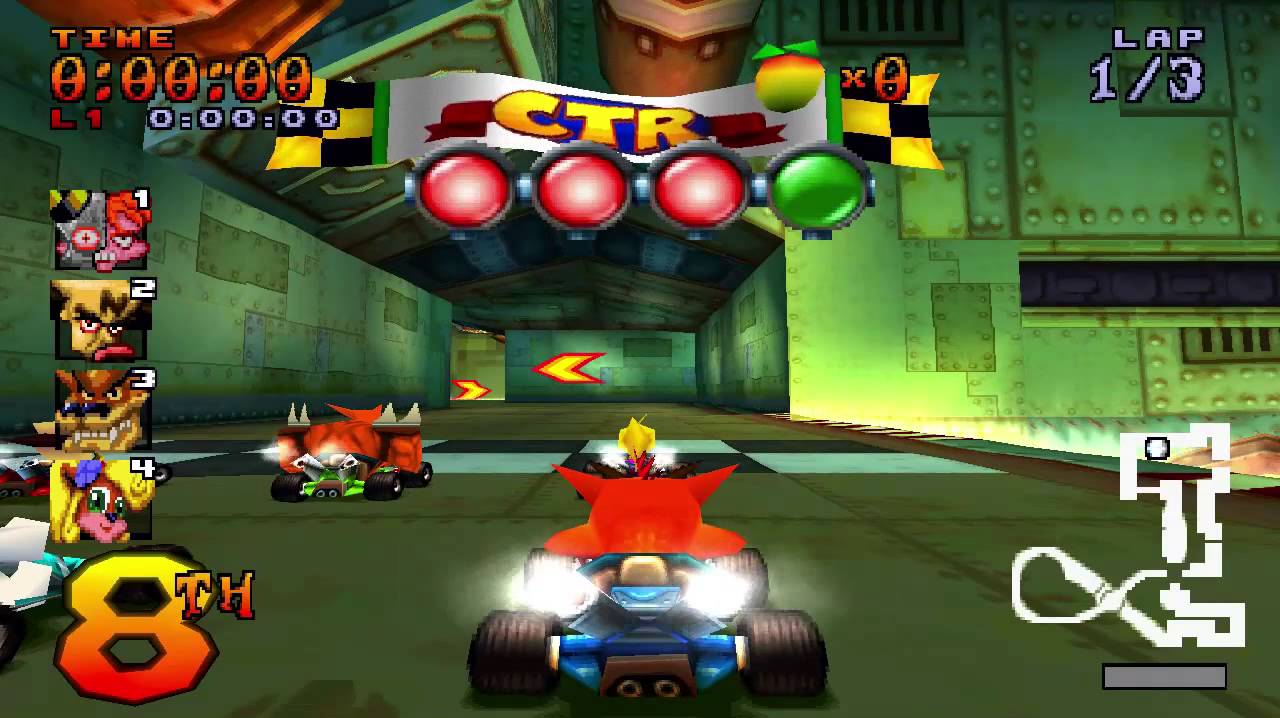 Crash Team Racing Part 6 - Blue Gem Cup (Blue CTR Tokens)