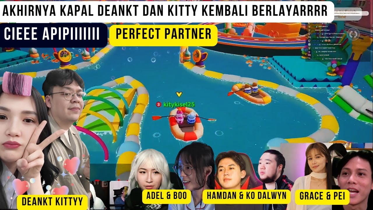 Perfect Partner Deankt dan kitty apipi ! Akhirnya kapal Dean kitty kembali berlayar, lest goooo...