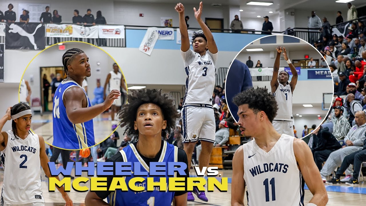 5 STAR UCONN COMMIT COLBEN LANDREW LEGIT!! WHEELER VS MCEACHERN WAS A MOVIE! 🍿