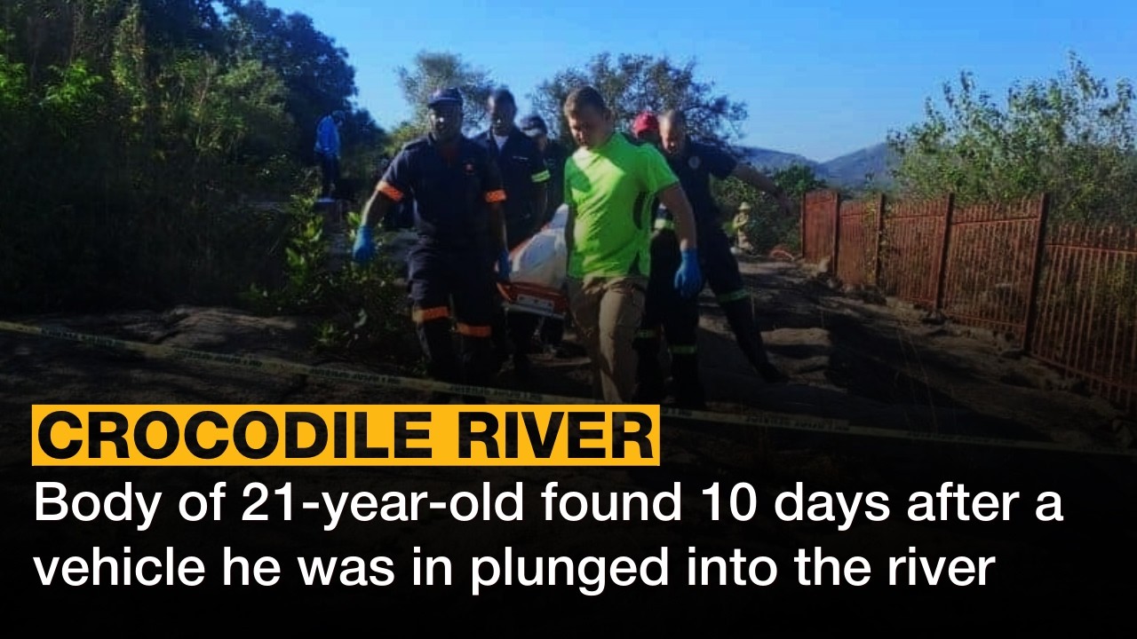 Crocodile River | Body of 21-year-old found 10 days after a vehicle he was in plunged into the river