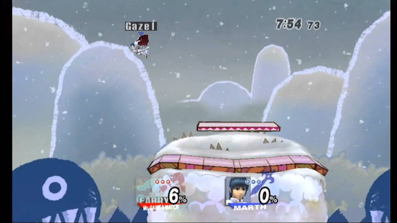 SSBB - Wifi Match  #08 - fabry90 vs Gazel