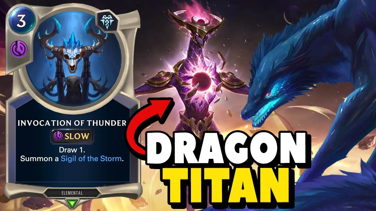 Protective Broodfather Is Titanic Now ! - Shyvana Deck - Legends of Runeterra
