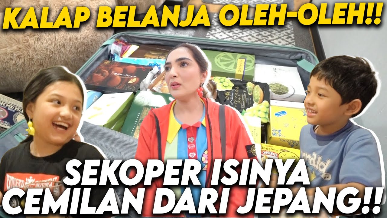 BORONG OLEH-OLEH HAMPIR 1 KOPER BESAR!! ASHANTY KALAP BELI INI SEMUA!!