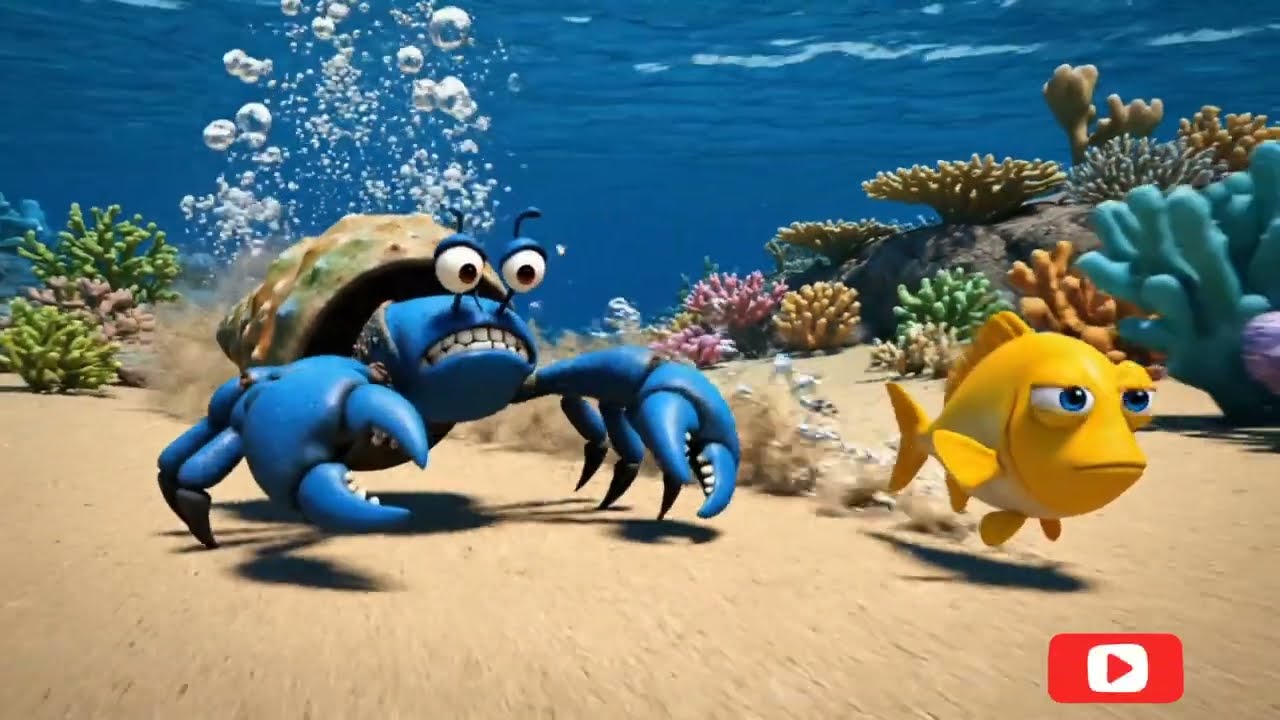 Competition 😯 In this video I will see Blue Hermit Crab 🦀 and Friend going to 