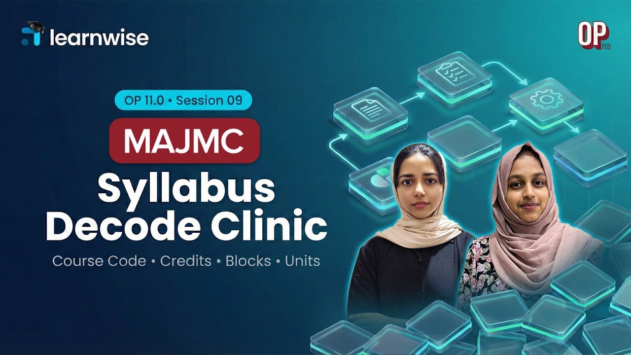Orientation Program 11.0 | Session 9 - Syllabus Decode Clinic | MA Journalism 1st Year #ignouclasses
