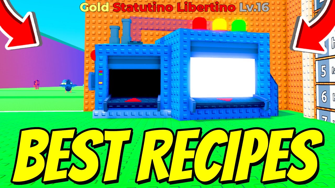 ЛУЧШИЕ РЕЦЕПТЫ БОЖЕСТВЕННОГО СЛИЯНИЯ В Escape Tsunami для лечения мозгов! Roblox